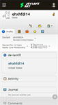 Mobile Screenshot of ehxhfdl14.deviantart.com