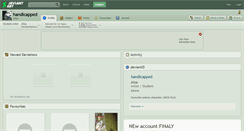 Desktop Screenshot of handicapped.deviantart.com