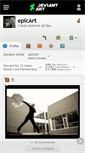 Mobile Screenshot of epicart.deviantart.com