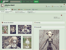 Tablet Screenshot of jolanta-robert.deviantart.com