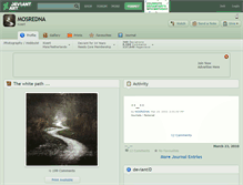 Tablet Screenshot of mosredna.deviantart.com