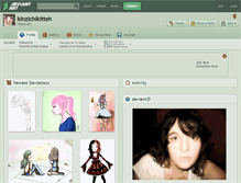Tablet Screenshot of kinzichikitteh.deviantart.com