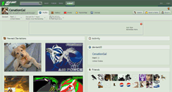 Desktop Screenshot of cenationgal.deviantart.com