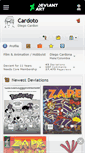 Mobile Screenshot of cardoto.deviantart.com