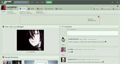 Desktop Screenshot of lucymartyr.deviantart.com