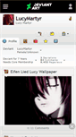 Mobile Screenshot of lucymartyr.deviantart.com