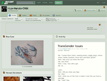 Tablet Screenshot of i-luv-naruto-chibi.deviantart.com