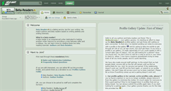 Desktop Screenshot of beta-readers.deviantart.com