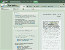 Tablet Screenshot of beta-readers.deviantart.com