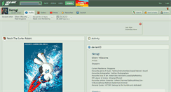 Desktop Screenshot of herogi.deviantart.com