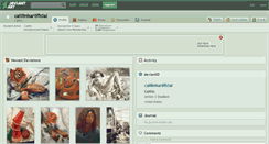 Desktop Screenshot of caitlinisartificial.deviantart.com