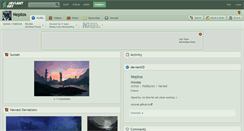 Desktop Screenshot of neptos.deviantart.com