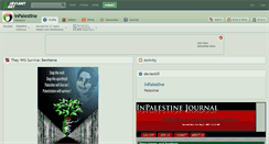 Desktop Screenshot of inpalestine.deviantart.com