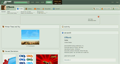 Desktop Screenshot of effbomb.deviantart.com
