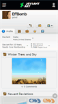 Mobile Screenshot of effbomb.deviantart.com