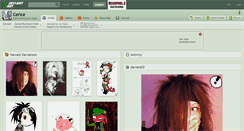 Desktop Screenshot of cerice.deviantart.com