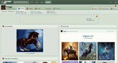 Desktop Screenshot of fnogis.deviantart.com