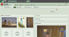 Desktop Screenshot of cyn-this.deviantart.com