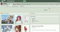 Desktop Screenshot of cifra83.deviantart.com