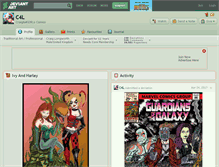 Tablet Screenshot of c4l.deviantart.com
