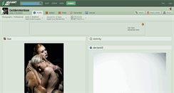Desktop Screenshot of goldenmonkee.deviantart.com