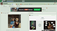 Desktop Screenshot of chaosjohn.deviantart.com