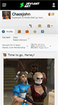 Mobile Screenshot of chaosjohn.deviantart.com