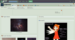 Desktop Screenshot of dragonessd.deviantart.com