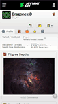 Mobile Screenshot of dragonessd.deviantart.com