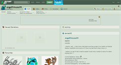 Desktop Screenshot of angelprincess99.deviantart.com