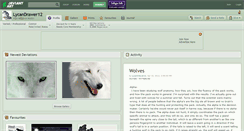 Desktop Screenshot of lycandrawer12.deviantart.com
