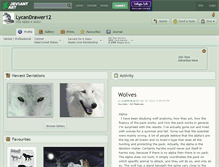 Tablet Screenshot of lycandrawer12.deviantart.com