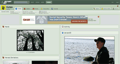 Desktop Screenshot of kumps.deviantart.com