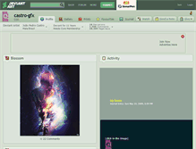 Tablet Screenshot of castro-gfx.deviantart.com
