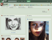 Tablet Screenshot of erica87.deviantart.com