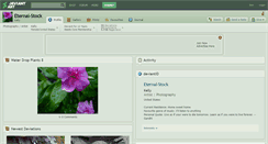 Desktop Screenshot of eternal-stock.deviantart.com