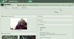 Desktop Screenshot of paperbag55.deviantart.com