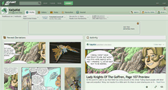 Desktop Screenshot of kaijukid.deviantart.com