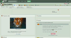 Desktop Screenshot of kiara-vestigium.deviantart.com