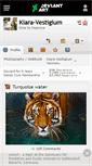 Mobile Screenshot of kiara-vestigium.deviantart.com