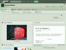 Tablet Screenshot of bereavedheart.deviantart.com