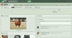 Desktop Screenshot of barana.deviantart.com