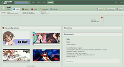 Desktop Screenshot of itski.deviantart.com