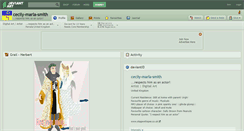 Desktop Screenshot of cecily-marla-smith.deviantart.com