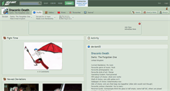 Desktop Screenshot of draconic-death.deviantart.com