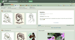 Desktop Screenshot of osthareane.deviantart.com