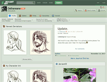 Tablet Screenshot of osthareane.deviantart.com