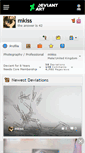 Mobile Screenshot of mkiss.deviantart.com