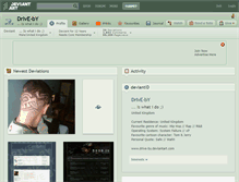 Tablet Screenshot of drive-by.deviantart.com
