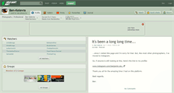 Desktop Screenshot of ben-kelevra.deviantart.com